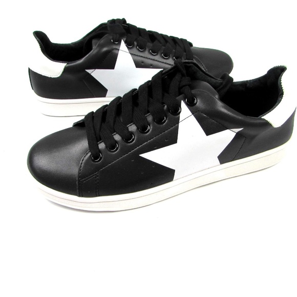 Steve madden black star sneakers Clearance